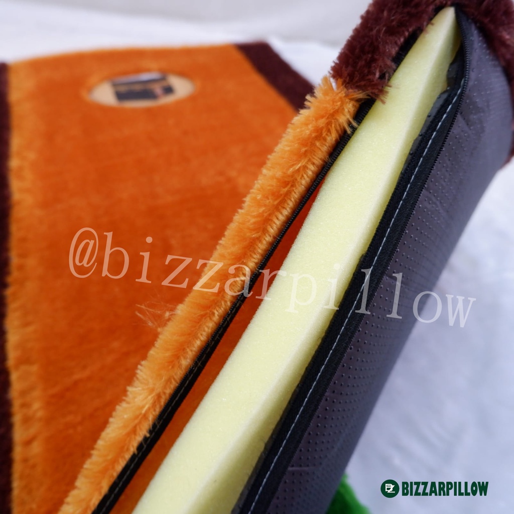 Bizzarpillow Sajadah Bulu Rasfur Kombinasi Ukuran 120x65x3cm BZ251