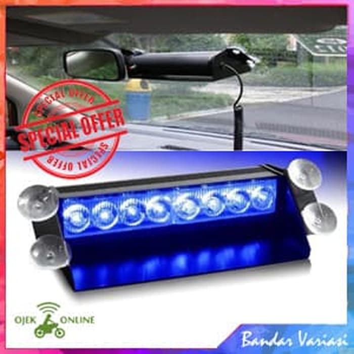 Strobo Dashboard 8 Led