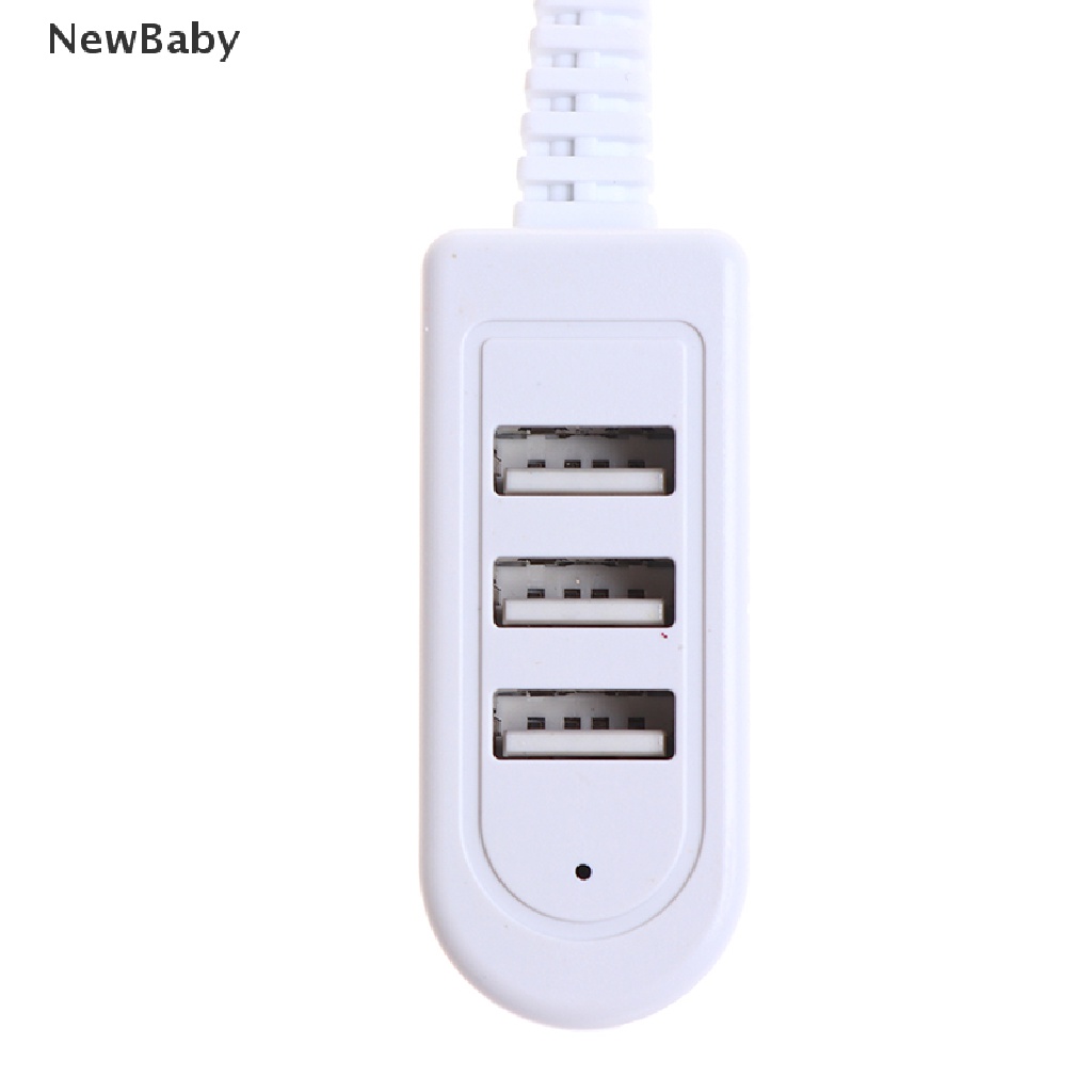 Newbaby HUB Splitter 3 Port USB 3.0 Kecepatan Tinggi Untuk Laptop / PC