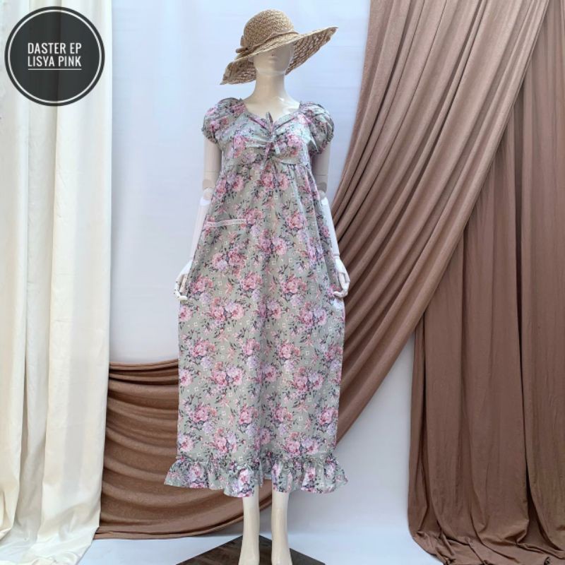 Homedress Daster Katun Jepang Premium Ori Cantik Murah Model E Panjang S M L