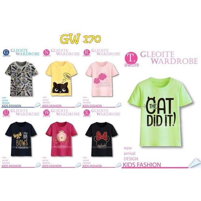 GW 170 / KAOS ANAK / TSHIRT ANAK