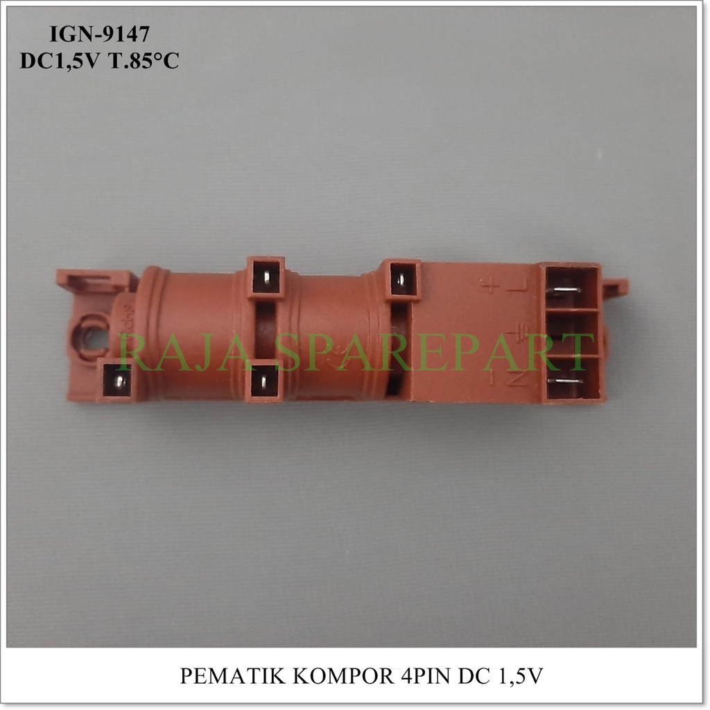 PK4P15DC PEMANTIK GAS ELEKTRIK LISTRIK KOMPOR / PULSE IGNITION / PEMATIK KOMPOR 4PIN DC 1.5V