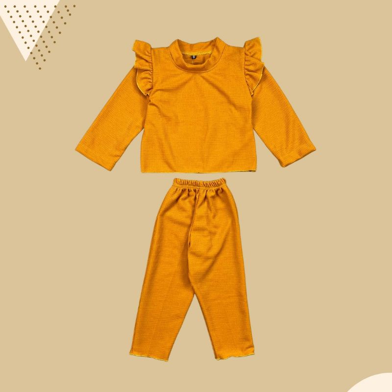 1-3TH SETELAN ANAK ELDA ONE SET ANAK PEREMPUAN SET ANAK PREMIUM || SETELAN PANJANG ANAK PEREMPUAN BY PINEAPPLE KIDS