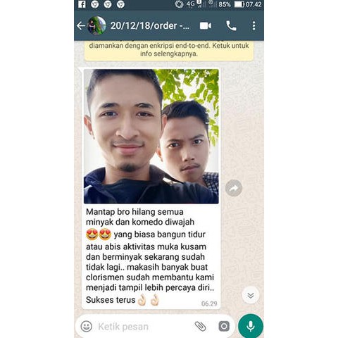 Sabun Pembersih Wajah Pria Clorismen Skincare Cowok Pemutih Wajah Pria Penghilang Jerawat C3