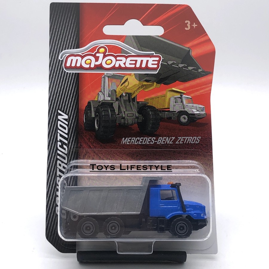 Mobil Majorette Diecast - Mercedes Benz Zetros Dump Truck 1:64