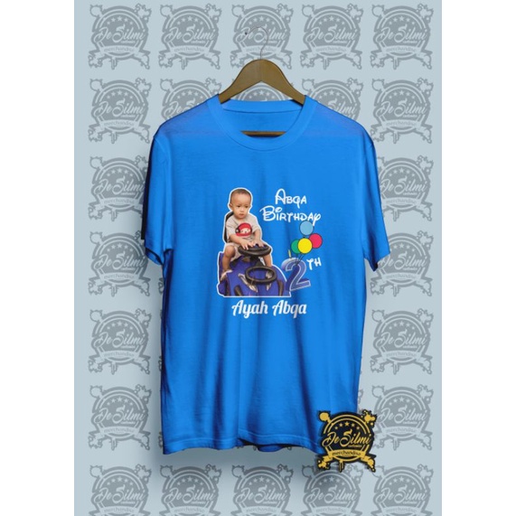 Kaos Sablon Foto Custom DTF Viral