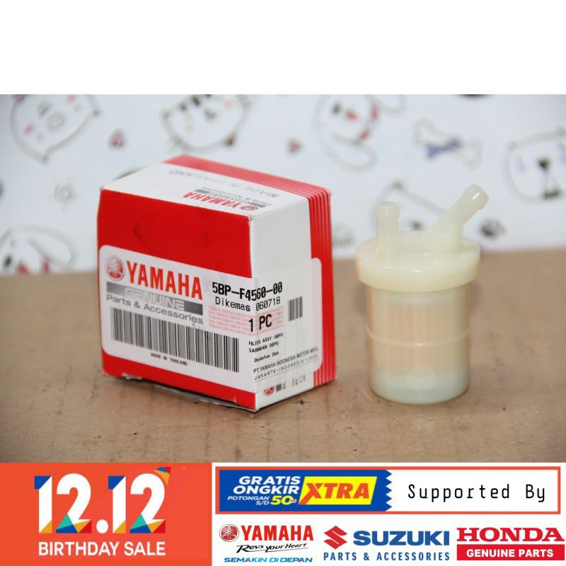 DIJAMIN ASLI FILTER BENSIN YAMAHA SCORPIO Z ORIGINAL BERKUALITAS