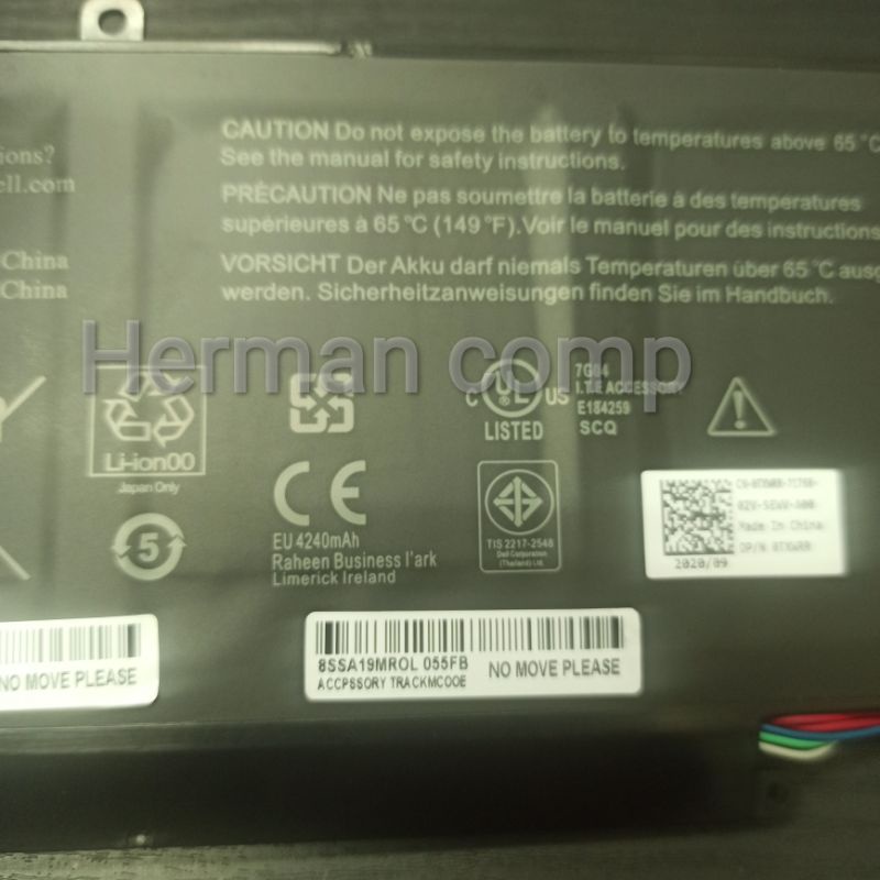 Original Baterai Dell 14-5439 Vostro 5460 5470 5560 VH748