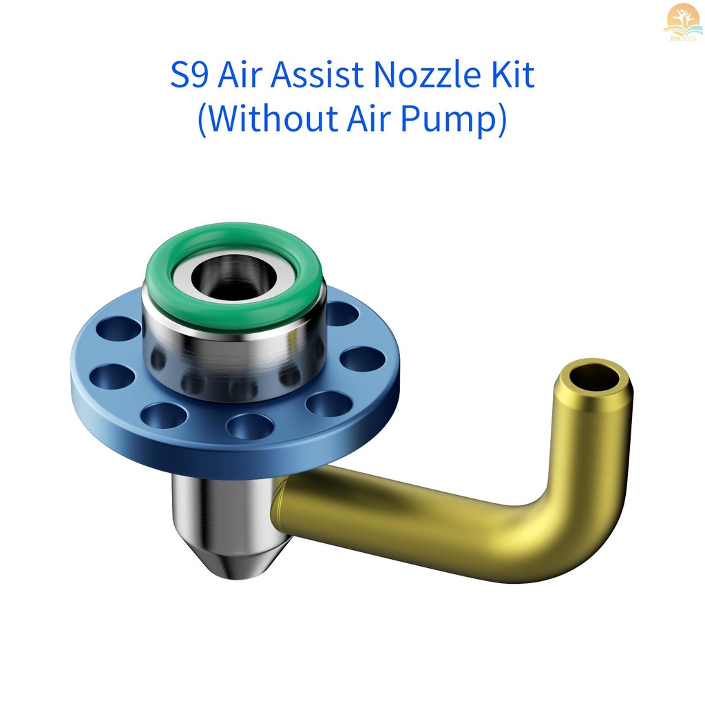 (MMOI) Sculpfun S9 Air Assist Nozzle Kit Tanpa Pompa Udara Bahan Metal