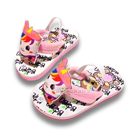 Sandal Bayi Motif Boneka BOBA Lucu Terbaru