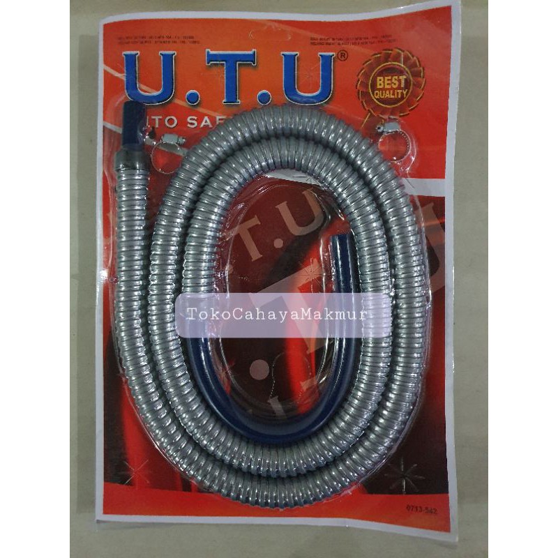 Selang Kompor Gas / Selang Gas Regulator UTU 9001 Polos SNI