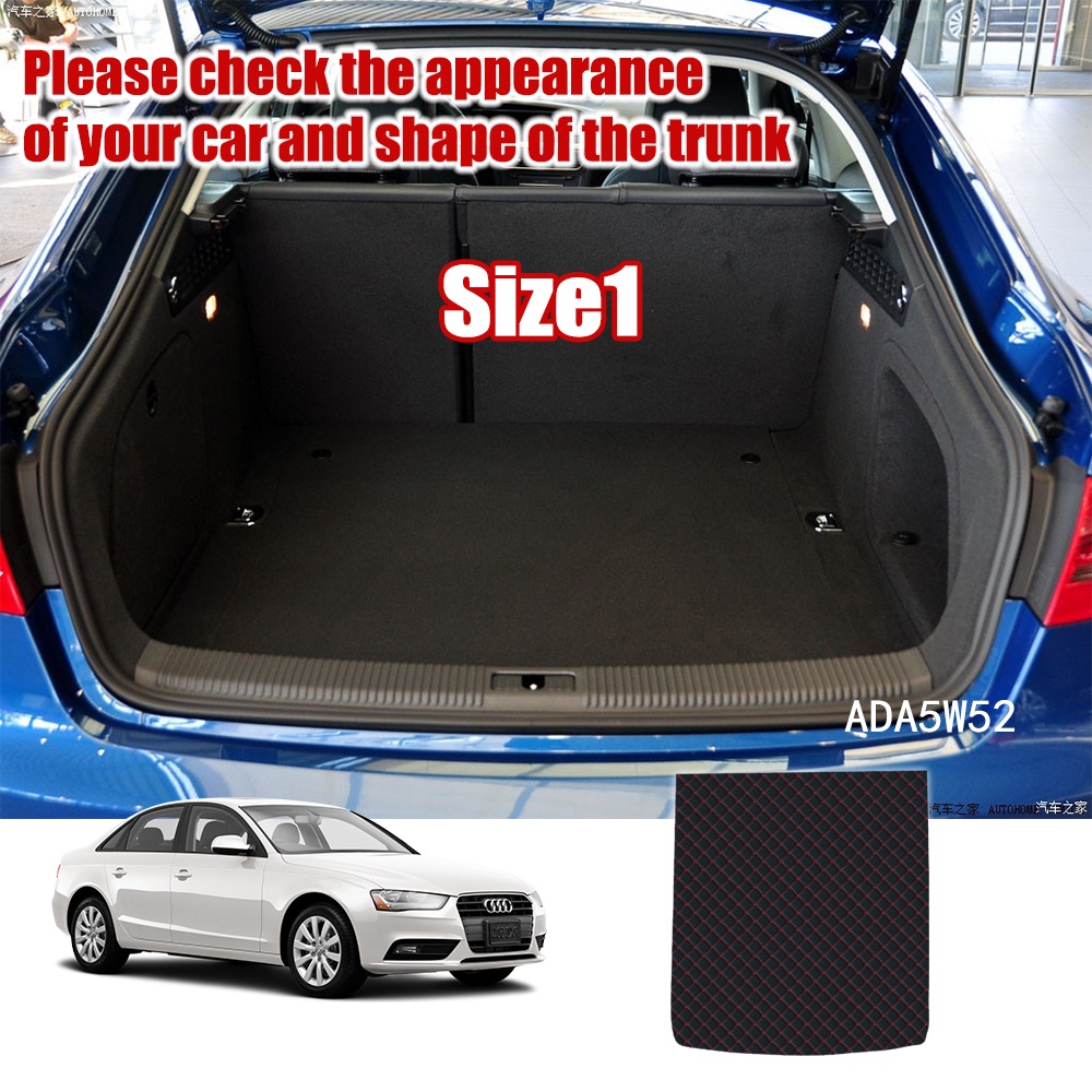 Matras Bagasi Mobil Bahan Kulit Untuk Audi A5 8T 8F 2007 2008 2009 2010 2011 2012 2013-2016
