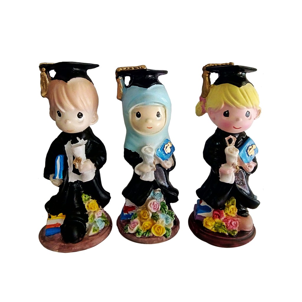 Patung Wisuda Kuliah Toga / Souvenir Patung Wisuda