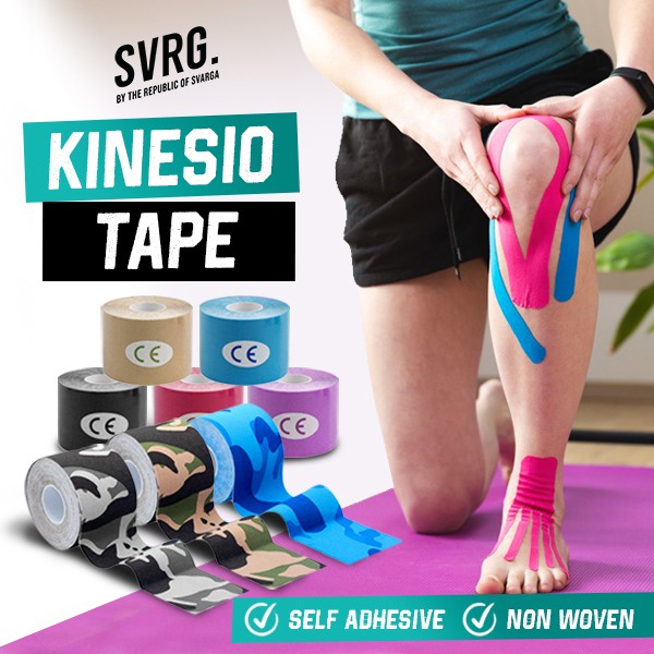 Jual Svarga Kinesio Tape Wrist Tape Sport Tape Kinesiology Tape