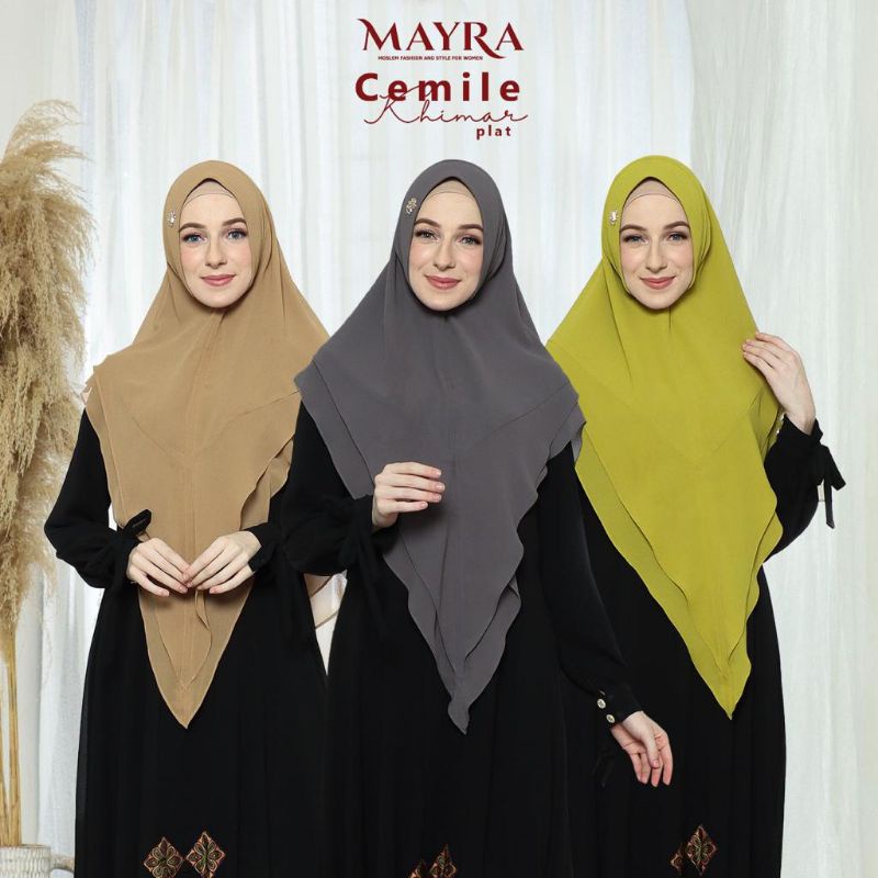 DMC | CEMILE khimar PLAT by Mayra
