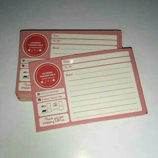 LABEL PENGIRIMAN BARANG PAKET STIKER  KERTAS LABEL 