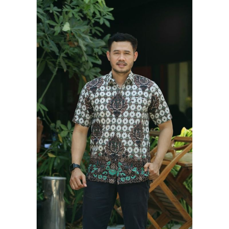 Paket 3 batik baturaden dan BATIK LENGAN PENDEK MURAH