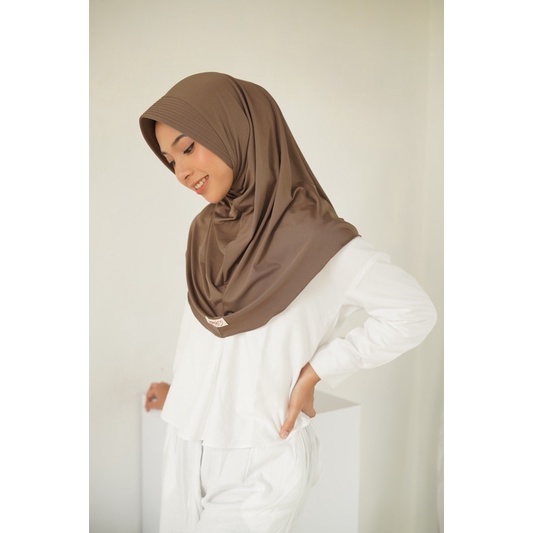 Gadis Khimar (khimar sport) Daily khimar jersey PROMO 100k dapat 3pcs-Gadis Mochacino