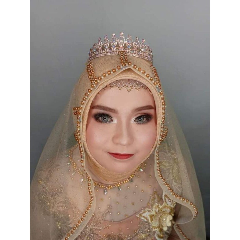 kerudung/hijab/ manten