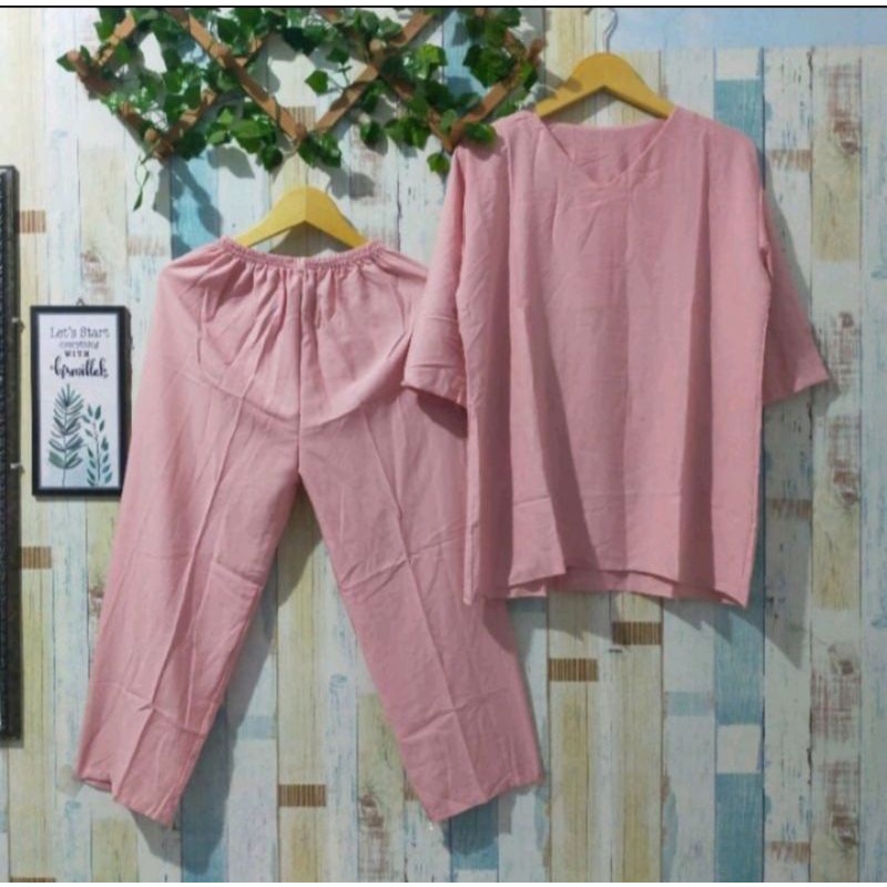 SETELAN ANDIN POLOS // SERELAN ANDIN JUMBO // SETELAN ANDIN KATTUN