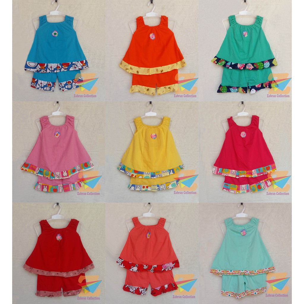 ahza setelan anak/baju tidur anak