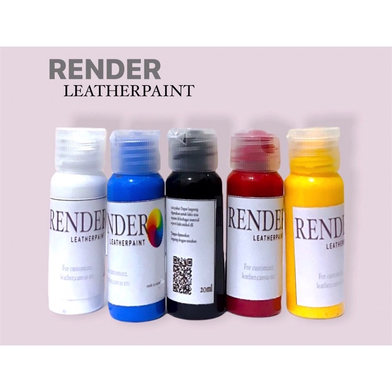 

CAT LUKIS SEPATU ,JAKET ALL MEDIA | RENDERPAINTING 20ml