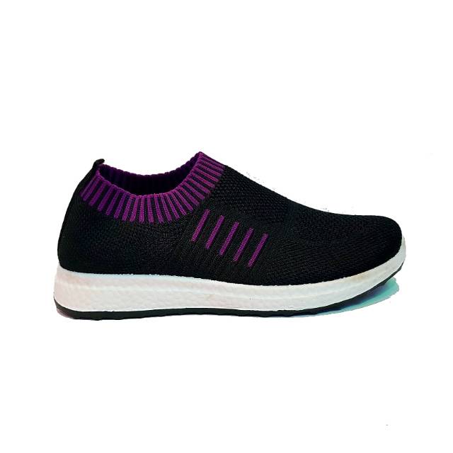 Sepatu Slip On Wanita original SPARK Fashion Sport model kaos kaki