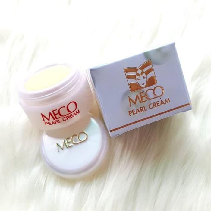 MECO Pearl Cream 12 gr original Kenzjayaolshop (BPOM : NA18190125103)