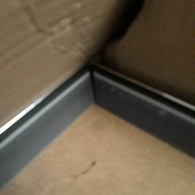 Kotak Hantaran Frame Tebal Mahar Nikah Putih Silver Isi 4