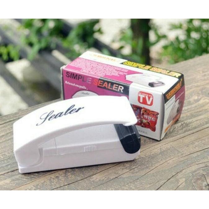 Perekat Pres Plastik Impulse Sealer Portable Alat Segel Lem Snack Ciki
