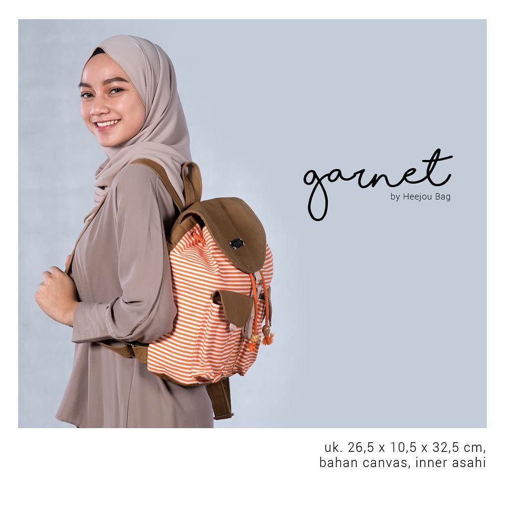 Backpack Wanita Original Heejou Garnet - Heejou Official Shop