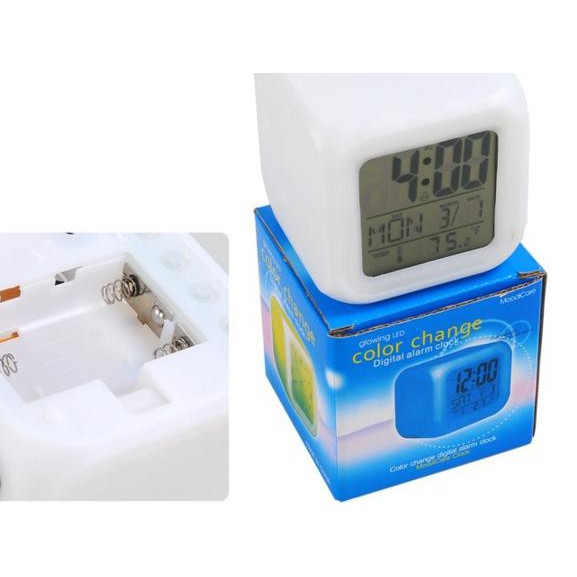 ♩ MOODY CLOCK - LED COLOUR CHANGE DIGITAL ALARM CLOCK ❊