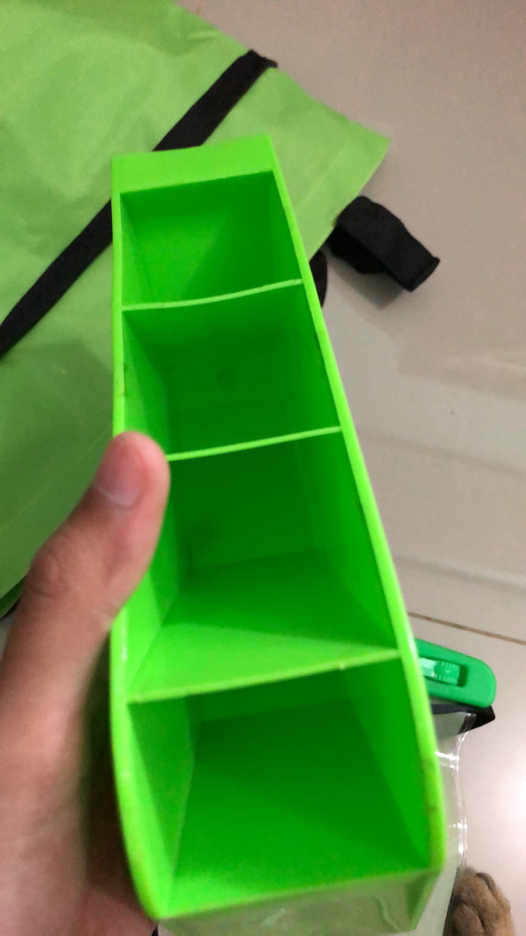 Rak Dapur 4 Sekat Alat Masak Kosmetik Organizer Drawer Serbaguna Warna Warni Rak Mini 4 Sekat Mini