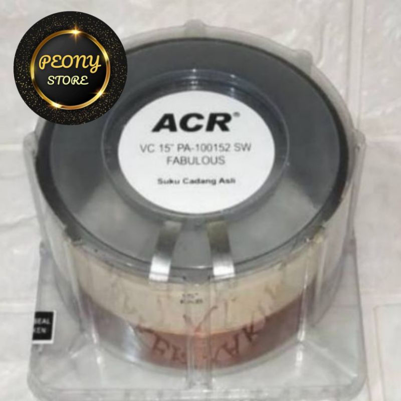 SPUL SPOOL VOICE COIL SPEAKER ACR 15 INCH PA 100152 SW FABULOUS ORIGINAL