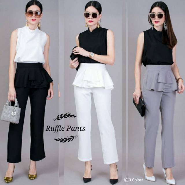 Ruffle Pants 902