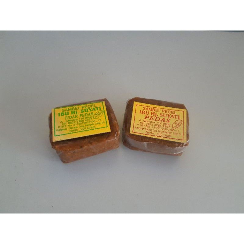 

SAMBEL PECEL HJ. SUYATI 200gr - Cipta Rasa