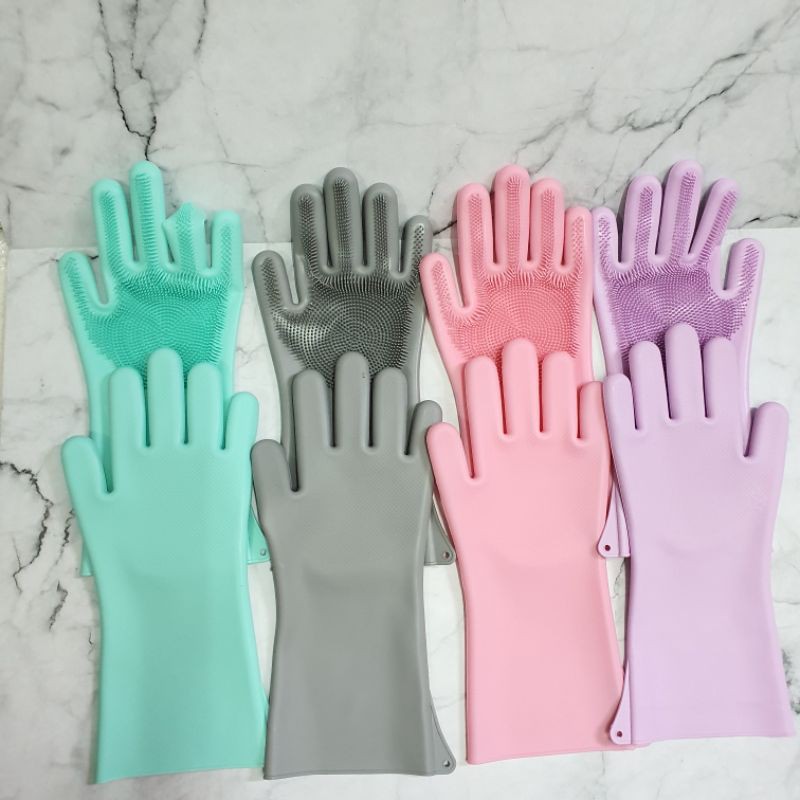 rubber kitchen gloves/mitten/sarung tangan dapur