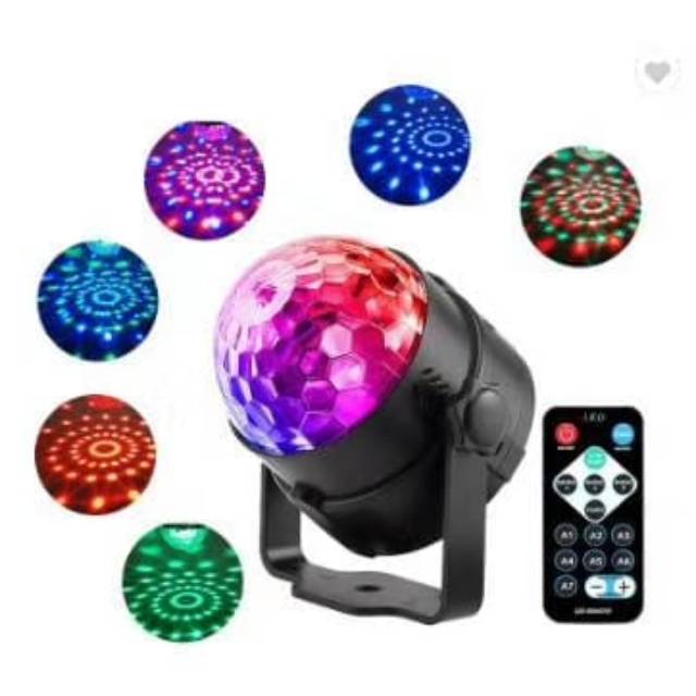 Lampu Disko Magic Ball / Lampu LED RGB 10w MS 689