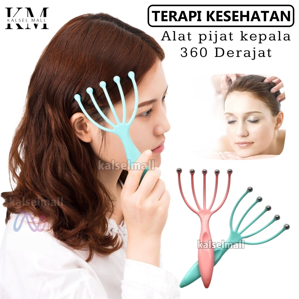 Pemijat Garuk Kepala Otomatis Relaksasi Alat Terapi Kesehatan Kulit Kepala Alat Pijit Head Spa Massager / New Headspa Alat Pijat/Pijit Kepala Head Spa Massager Relaksasi / Head Spa Massager Scalp Alat Pijat Pijit Kulit Kepala Bokoma Pemijat Refleksi