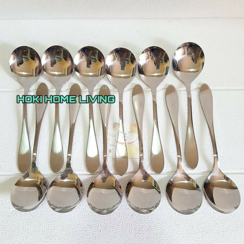 BIMA sendok bulat / sendok sup Rhino RH005