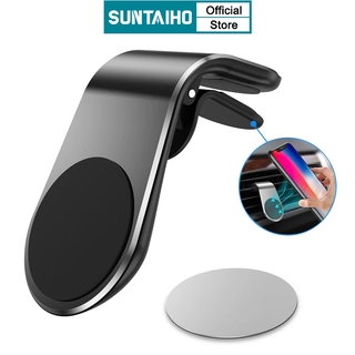 Suntaiho Klip Stand Mount Ac Mobil Magnetik Holder Handphone / Gps Untuk Iphone 11 / Samsung S10 / S9