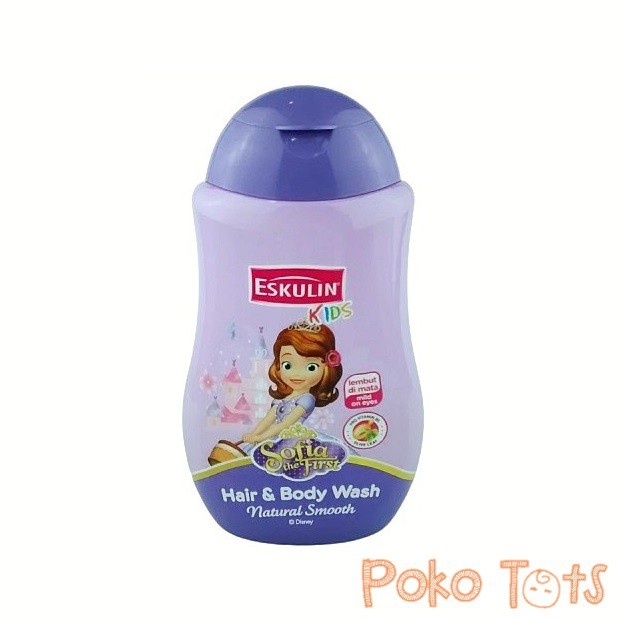 Eskulin Kids 2in1 Hair &amp; Body Wash Disney 280ml Shampo &amp; Sabun Cair Anak