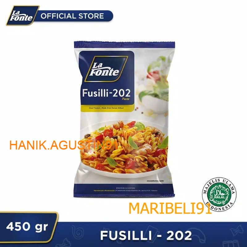 

La Fonte Fusilli Pasta 450gr