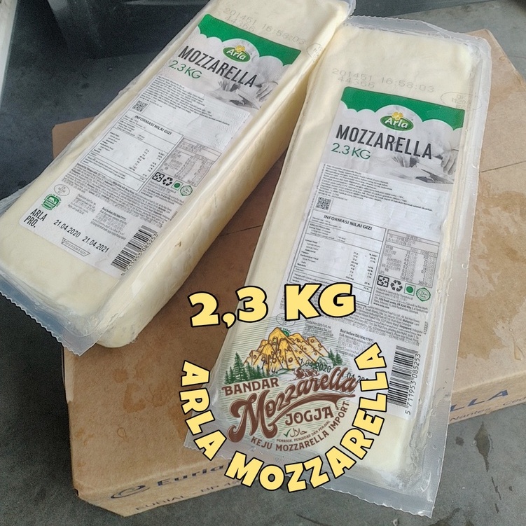 

Mozarella Arla Premium 2.3Kg / 2,3 kg Mozzarella Jogja