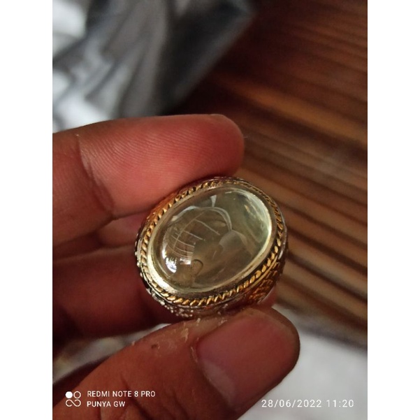 BATU Natural CITRINE CABOCHON + MEMO