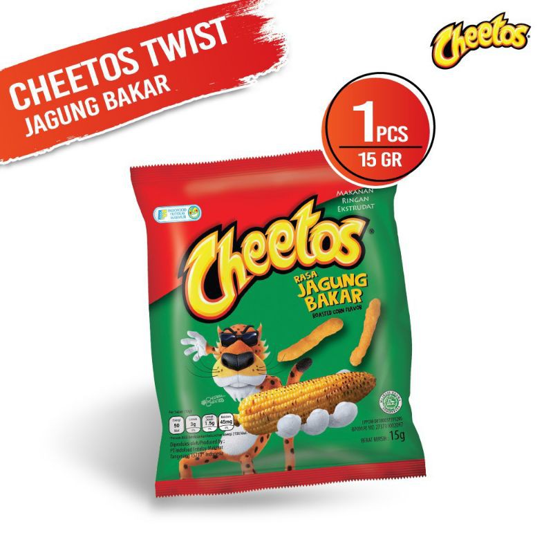 SNACK CHEETOS JAGUNG BAKAR ROASTED CORN FLAVOUR 40GR