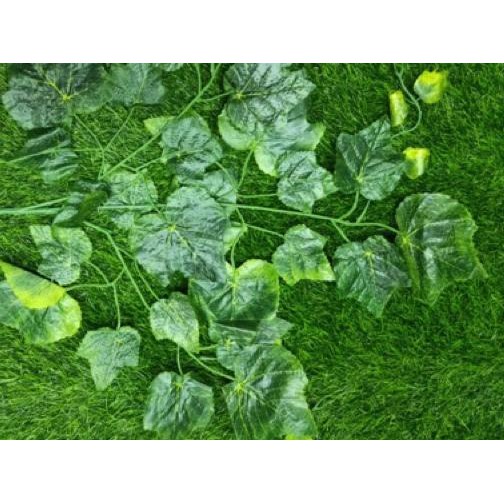 ➶ Daun anggur HIJAU / Daun anggur plastik / Daun dekorasi / D-05/1 lusin ✮