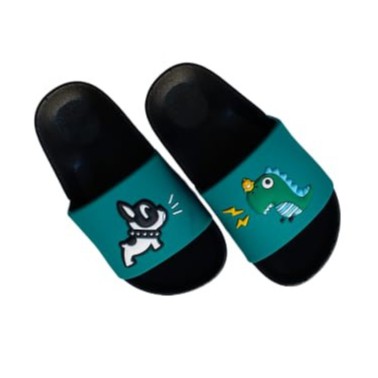 HappyOliver SANDAL DINO Sandal selop karet lucu anak, Sandal anak dino lucu