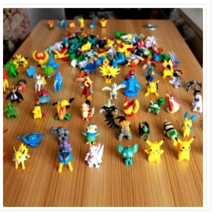 Pokemon Action Figure 24pcs Random Murah - Pokemon Figure