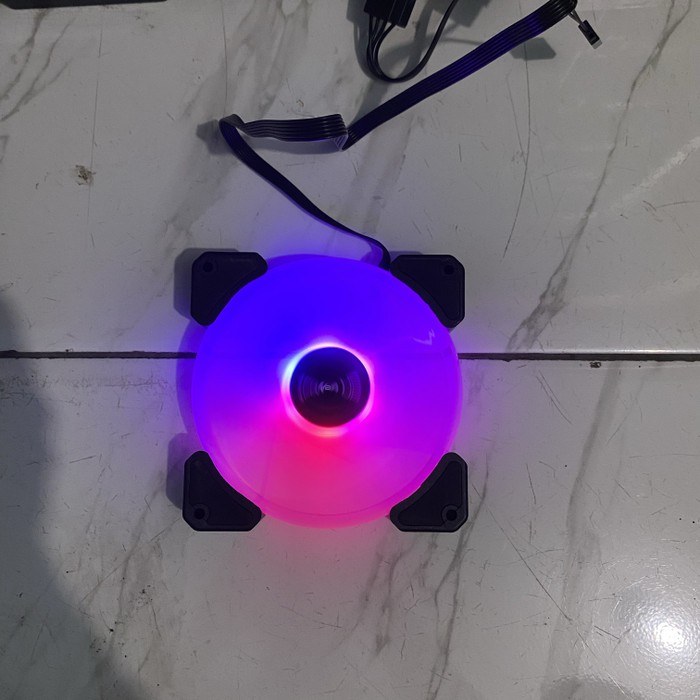 FAN CASING / POWER UP ROVER RGB Auto Fan Casing 12CM AUTO RING LED